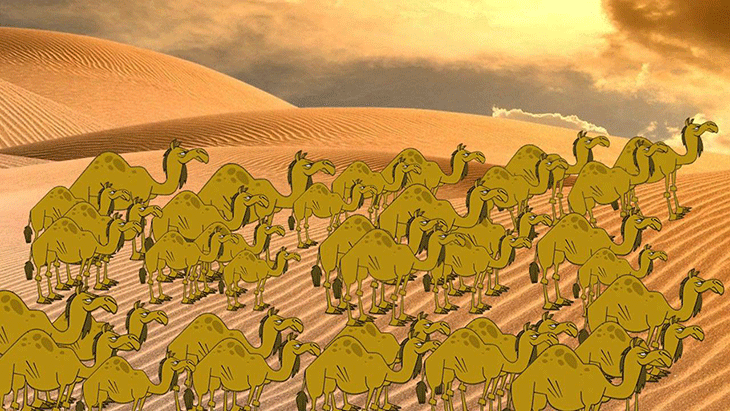 Os Trinta e Cinco Camelos