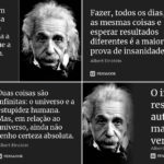 Pensamentos do Albert Einstein